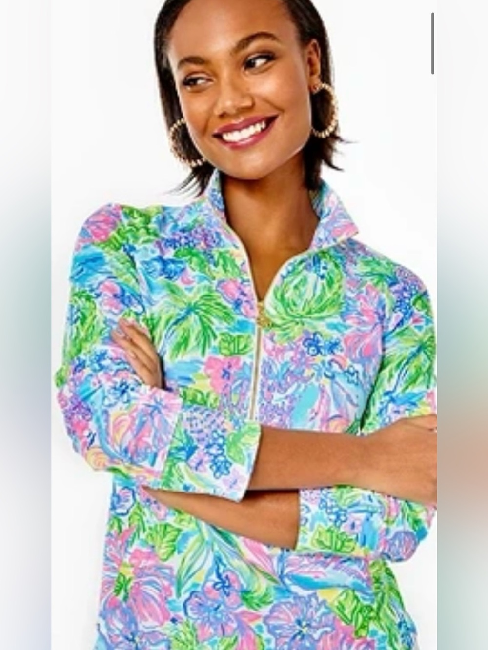 Lilly Pulitzer Lilly Loves Hawaii popover Sz XL
